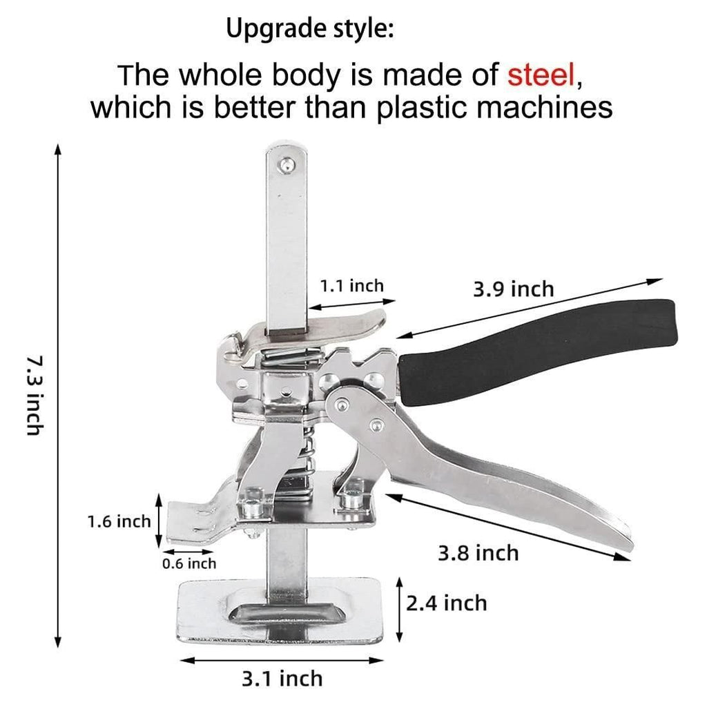 Nerrdy Portable Height Adjustable Lift Jack