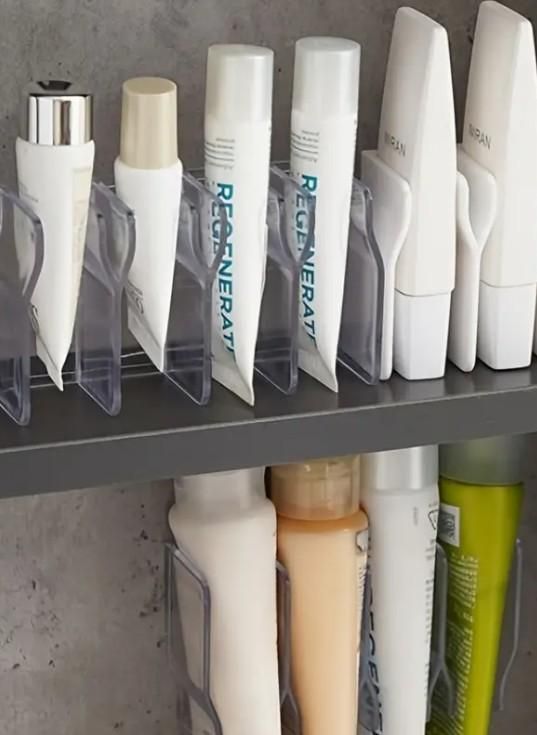 Wall Mounted Facial Cleanser Storage Rack