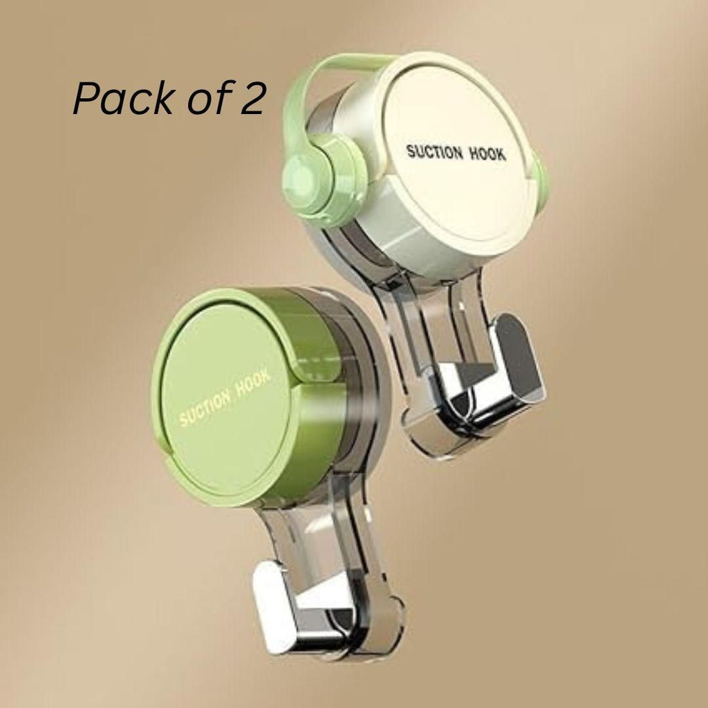 Nerrdy Suction Wall Hooks for Towel (Pack of 2)