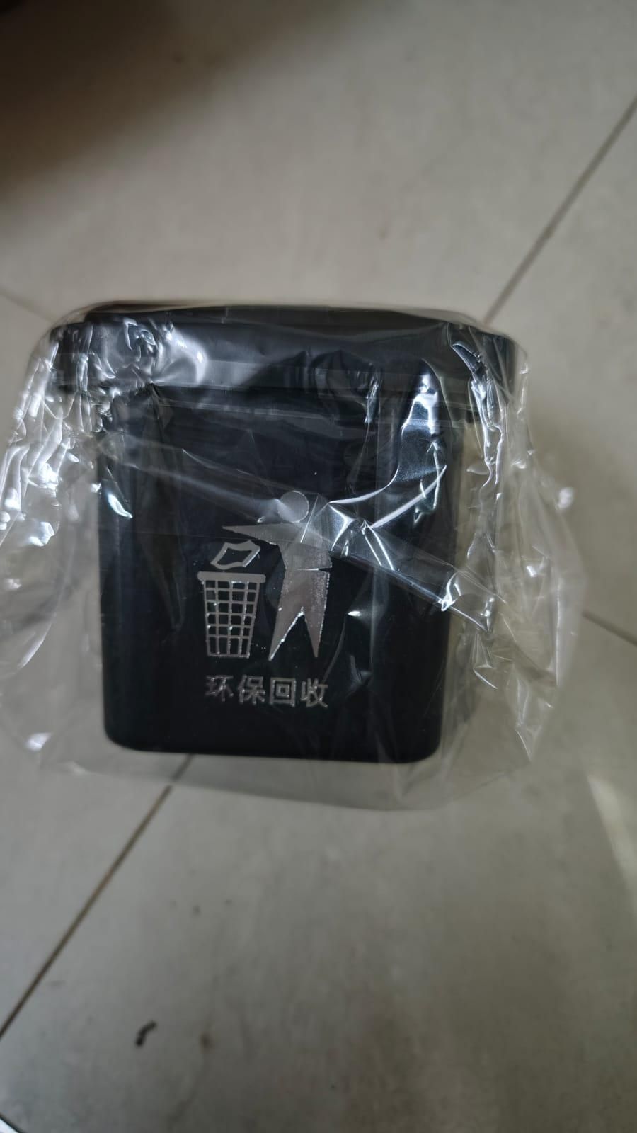 Nerrdy Stainless Steel Multipurpose Mini Dustbin & Ashtray