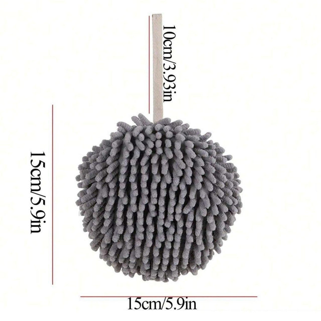 Fuzzy Ball Shaped Towel