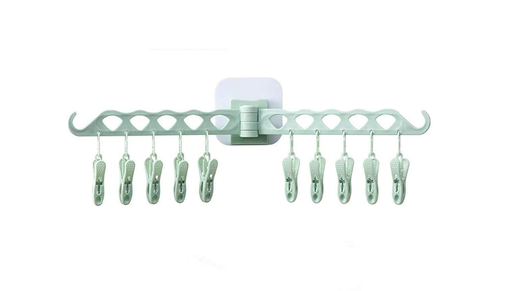 Nerrdy SMART Multifunction Clothing Hanger with Clip Stand