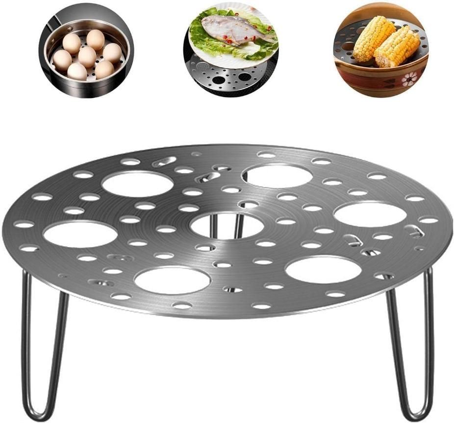 Nerrdy Stainless Steel Egg-Multipurpose Steaming Rack