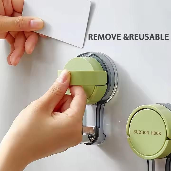 Nerrdy Suction Wall Hooks for Towel (Pack of 2)