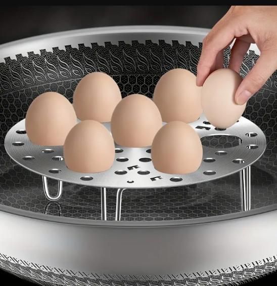 Nerrdy Stainless Steel Egg-Multipurpose Steaming Rack